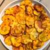 crispy turmeric potato chips
