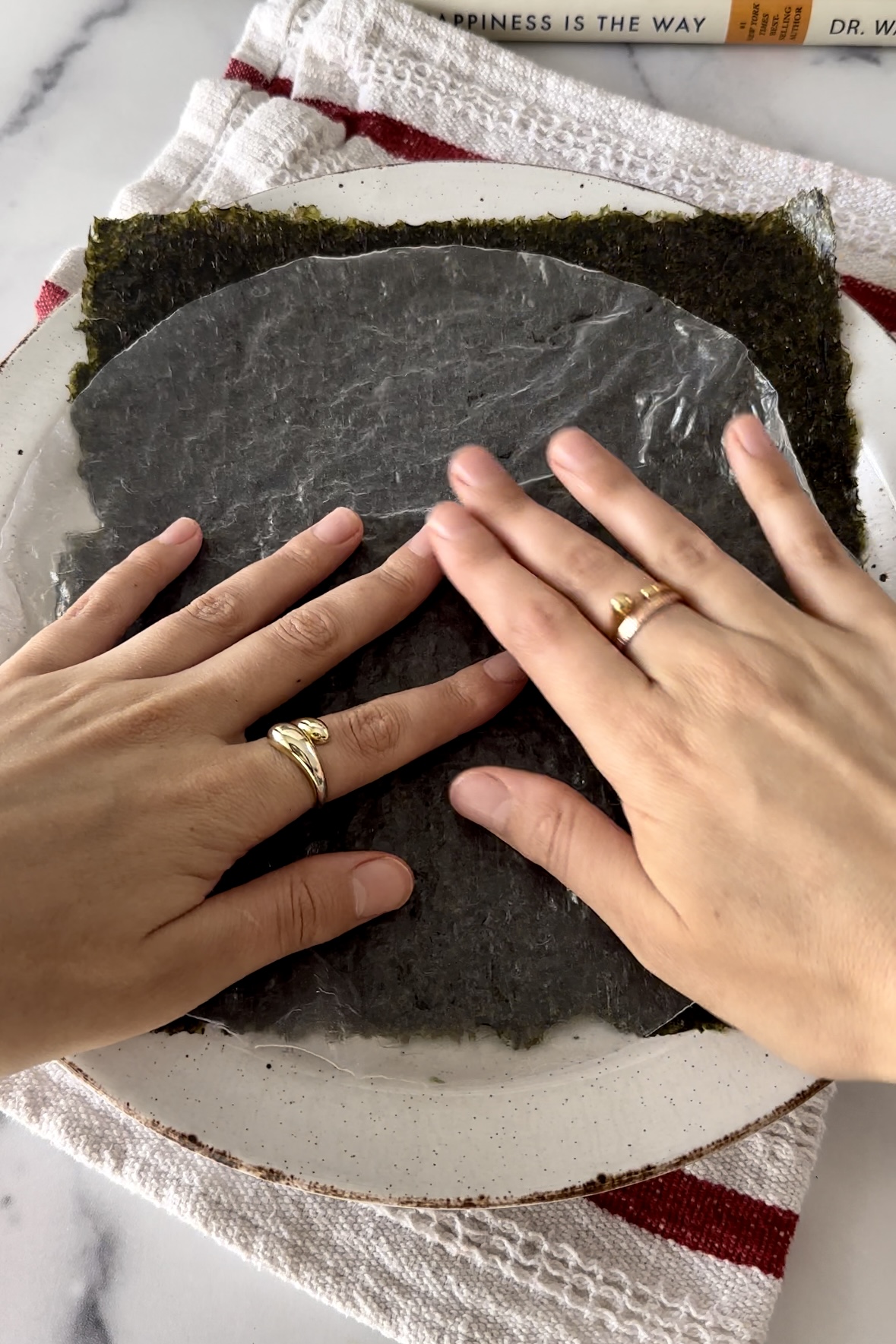 Crispy Air Fryer Rice Paper Seaweed Snacks: Packed with B12! - Justine
